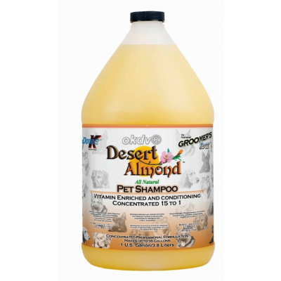 Hundeshampoo Double K Desert Almond, 3,8 L