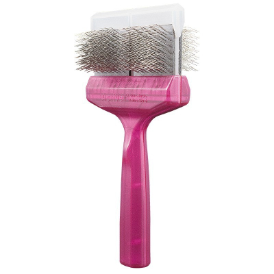 ActiVet, Pro Brush Firm (lila), Allroundbürste, Mega 9 cm