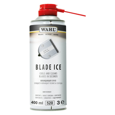 Wahl-Moser, Blade Ice, Kühl- und Desinfektionsspray, 4 in 1, 400 ml