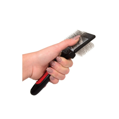 grotec ideal, 2 seitige, flexible Zupfbrste, large
