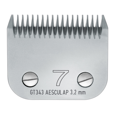 Aesculap GT 343, Snap on Scherkopf, Size 7 - 3,2 mm