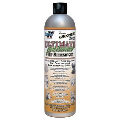 Hundeshampoo Double K Ultimate Unleashed, Konzentrat 1:64, stark reinigend, 473 ml