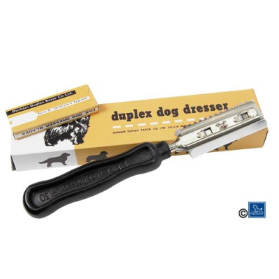 Trimmmesser Duplex, Rasiermesser für Hunde, mit auswechselbarer Klinge